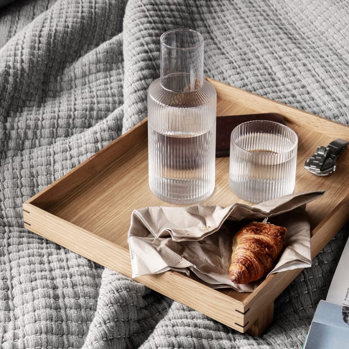 Set caraffa Ripple piccolo, trasparente ferm LIVING