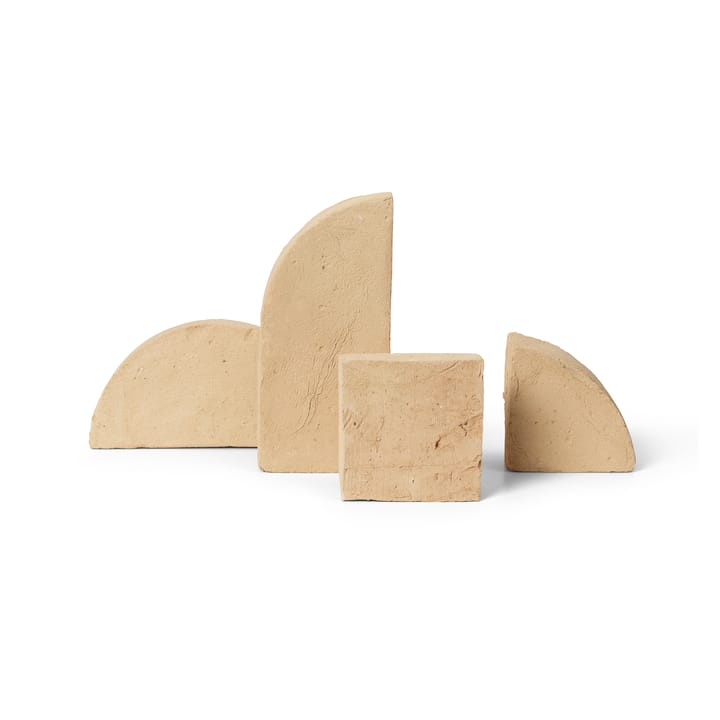 Set di sculture Shape 26x38 cm, Giallo ferm LIVING