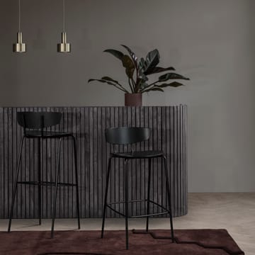 Sgabello basso Herman - Nero - ferm LIVING