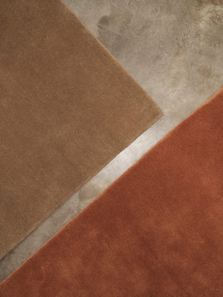 Tappeto a pelo lungo Stille - Red brown, 160x250 cm - ferm LIVING