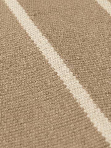 Tappeto Calm kelim - Dark Sand, Off-white, 200x300 cm - ferm LIVING