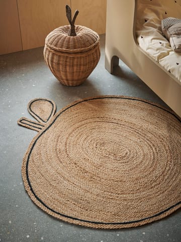 Tappeto in iuta Apple braided - Naturale - ferm LIVING