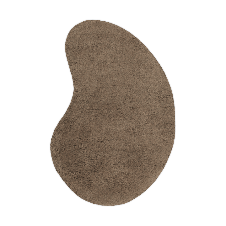 Tappeto in lana Forma 103x155 cm, Marrone cenere ferm LIVING