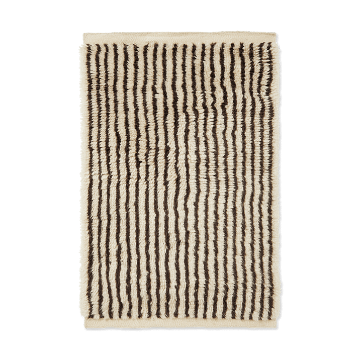 Tappeto Kami - Off white-coffee, 80x120 cm - Ferm LIVING