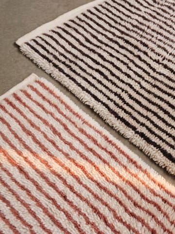 Tappeto Kami - Off white-red brown, 120x180 cm - ferm LIVING