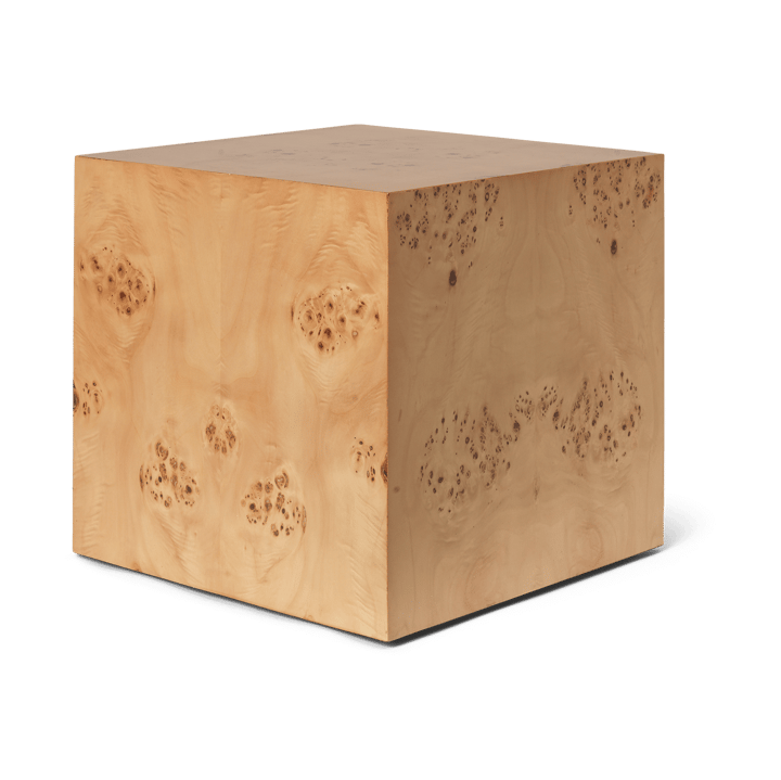 Tavolino Burl Cube 40x40 cm - Natural - Ferm LIVING