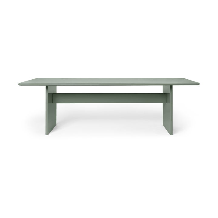 Tavolo da pranzo Rink grande 240x90x74 cm - Tea green - Ferm LIVING