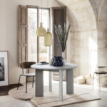 Tavolo da pranzo rotondo - Oak white oiled - ferm LIVING