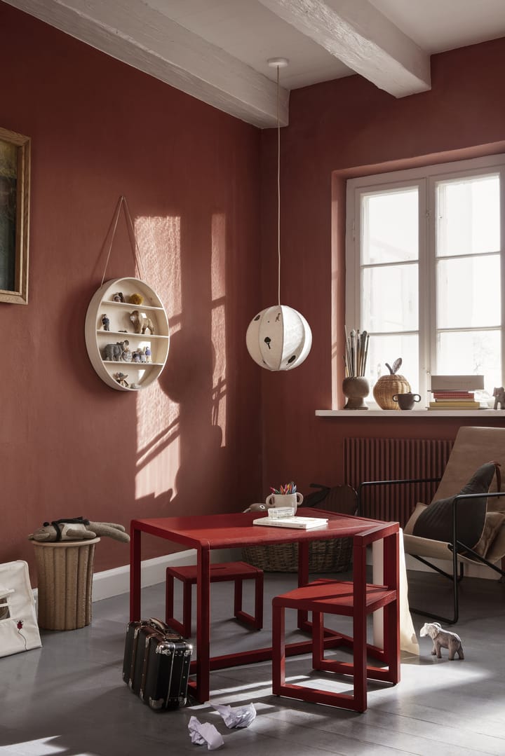 Tavolo per bambini Little Architecht, Poppy red ferm LIVING