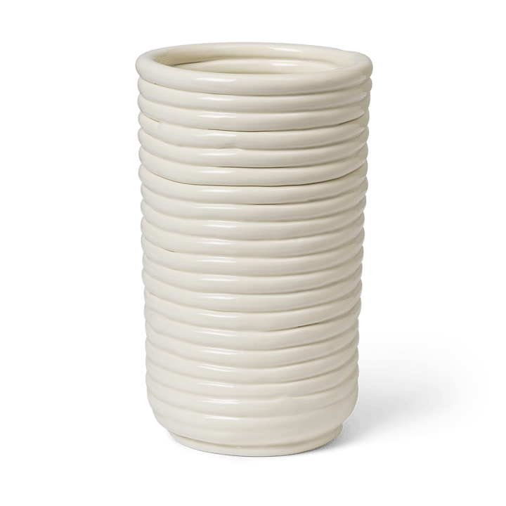 Vaso Corduroy 21 cm - Off white - Ferm LIVING