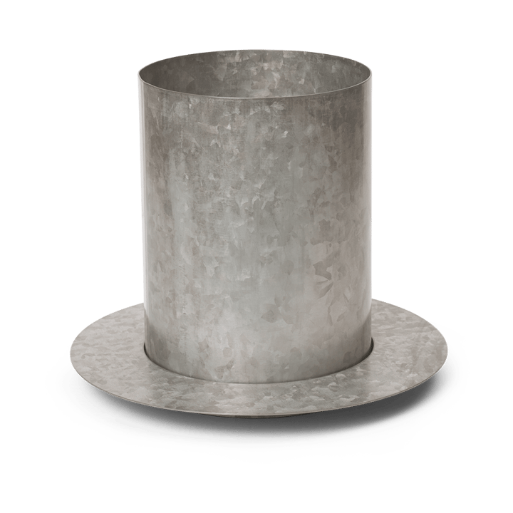 Vaso da fiori Auran small 21 cm, Galvanized iron ferm LIVING