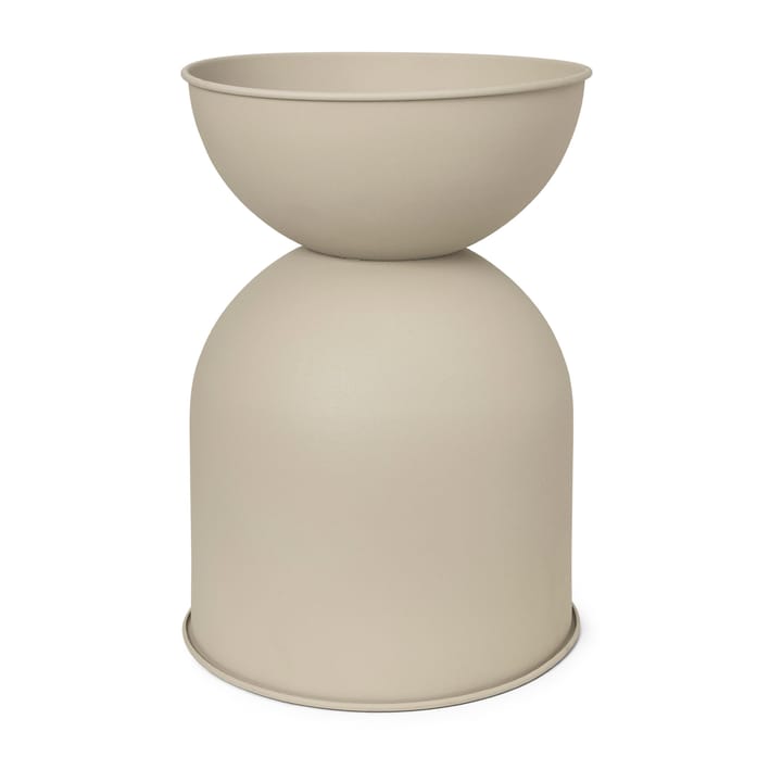 Vaso da fiori Hourglass medio, Cashmere ferm LIVING