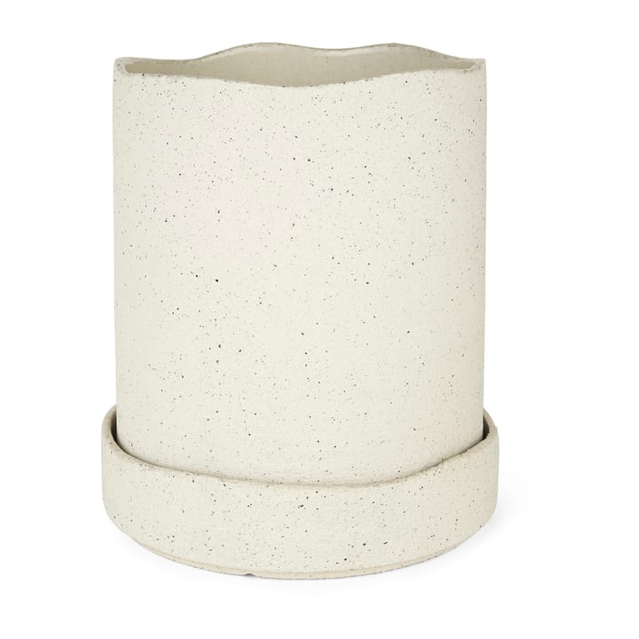 Vaso da fiori Uneru Ø16 cm, Bianco ferm LIVING