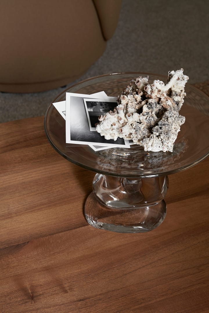 Vassoio Damo glass centerpiece, Chiaro ferm LIVING