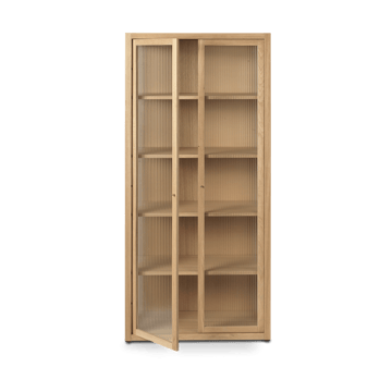 Vetrina Reed 70x155 cm - Natural oak - ferm LIVING