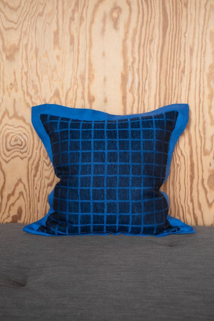 Federa Rutig 47x47 cm - Blue-black - Fine Little Day