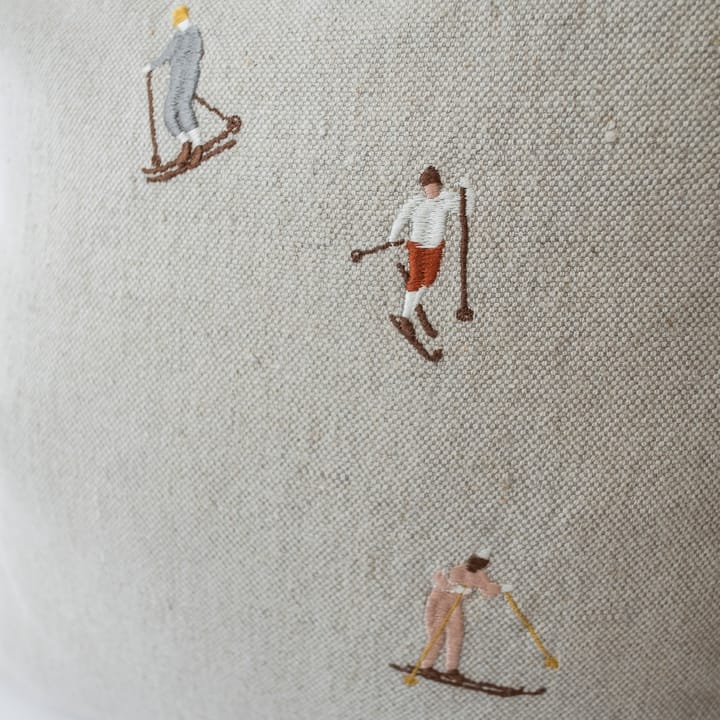 Federa Skiers 48x48 cm - Naturale - Fine Little Day