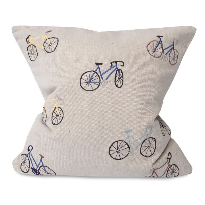 Fodera per cuscino Bicycles 48x48 cm - beige - Fine Little Day