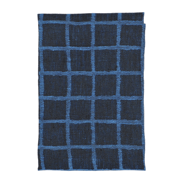 Strofinaccio Rutig in jacquard 47x70 cm - Blu, nero - Fine Little Day