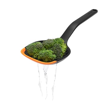 Cucchiaio da cucina Functional Form 29,6 cm, Nero Fiskars