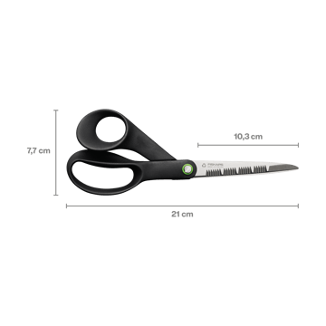 Forbici da cucina Functional Form 21 cm - Nero - Fiskars