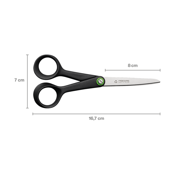 Forbici universali Functional Form 17 cm, Nero Fiskars