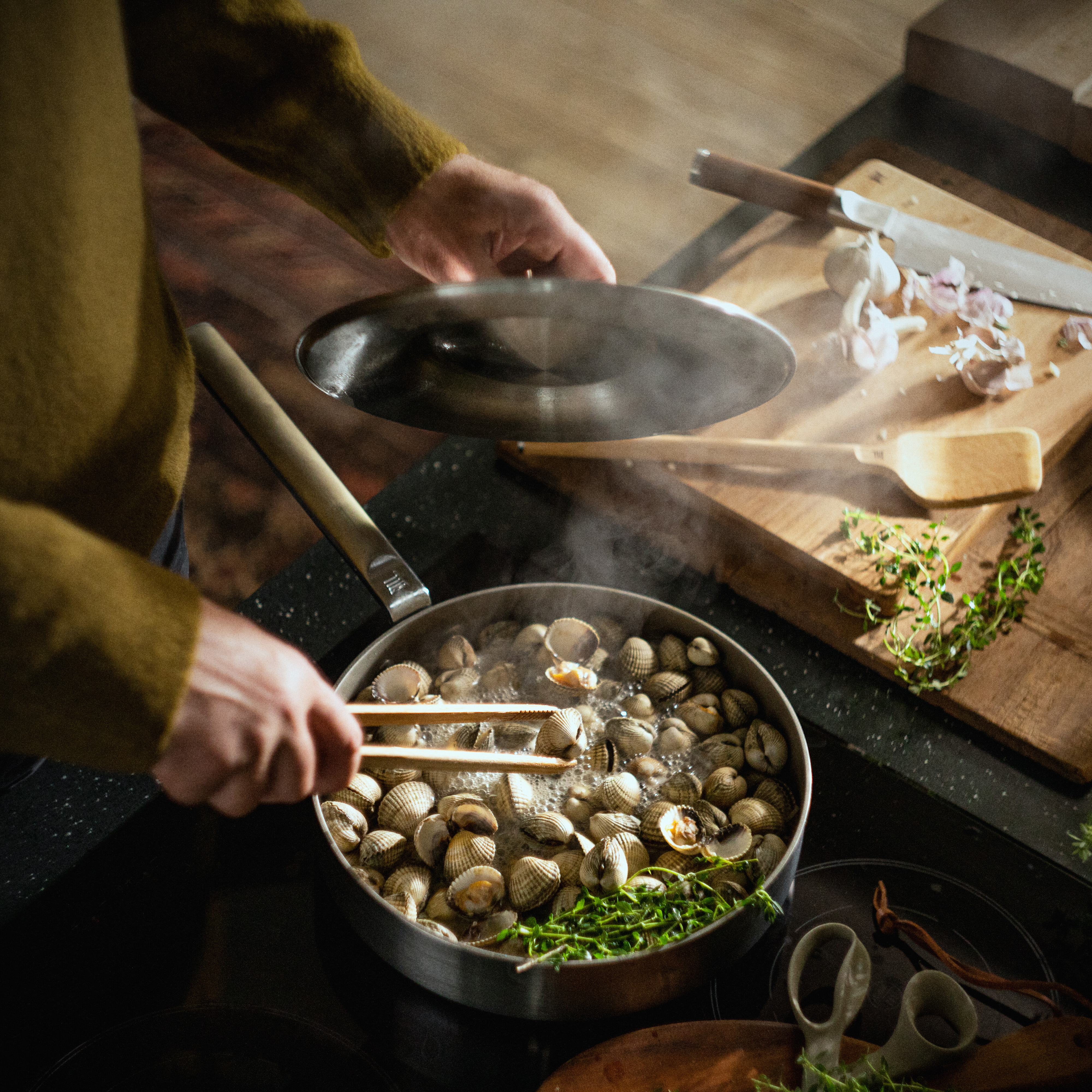 Padelle antiaderenti in acciaio inox Fiskars Norden