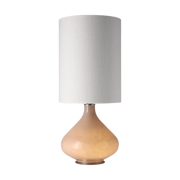 Lampada da tavolo Flavia con base beige, Babel Beige L Flavia Lamps