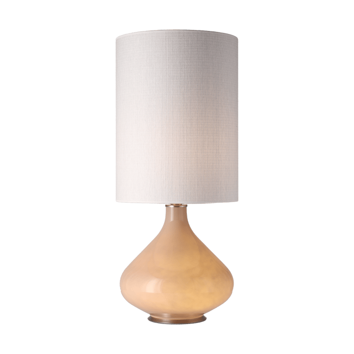 Lampada da tavolo Flavia con base beige, Babel Beige L Flavia Lamps