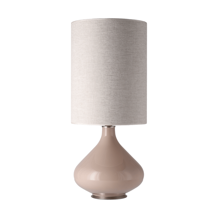 Lampada da tavolo Flavia con base beige - London Beige L - Flavia Lamps