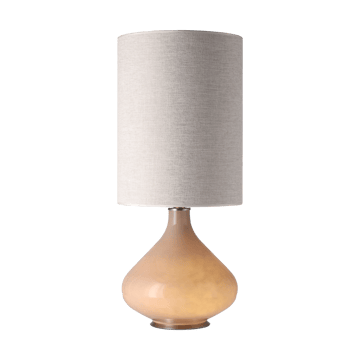 Lampada da tavolo Flavia con base beige - London Beige L - Flavia Lamps