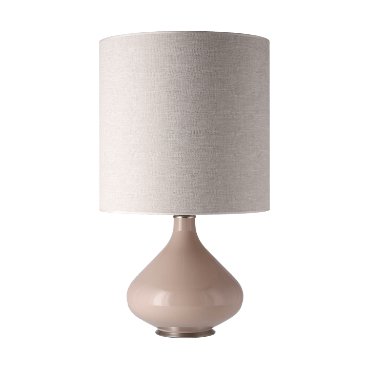 Lampada da tavolo Flavia con base beige - London Beige M - Flavia Lamps