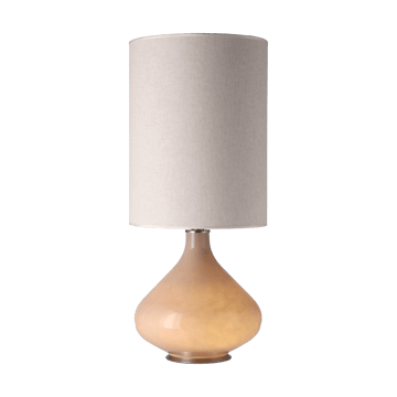 Lampada da tavolo Flavia con base beige - Milano Tostado L - Flavia Lamps