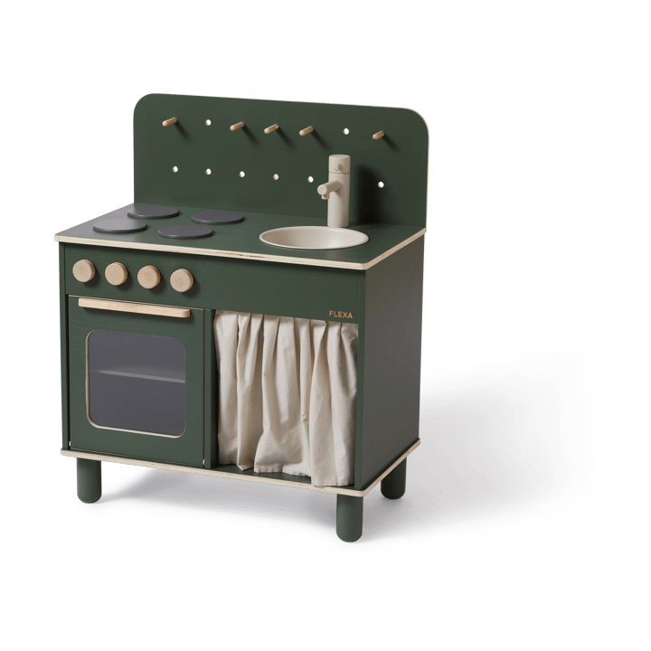 Cucina giocattolo Play 60x75 cm, Verde profondo FLEXA