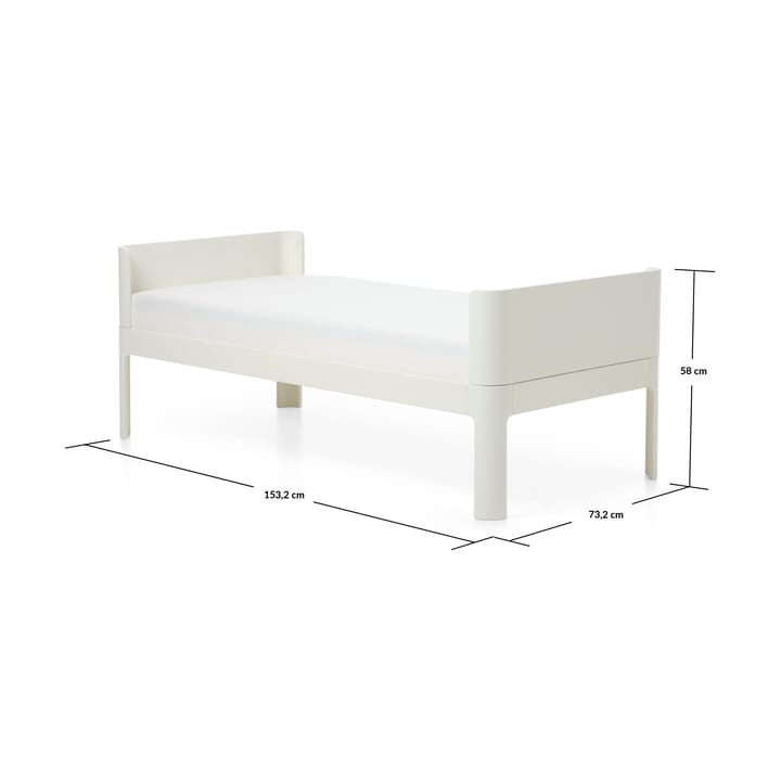 Letto junior Nova, Crema FLEXA