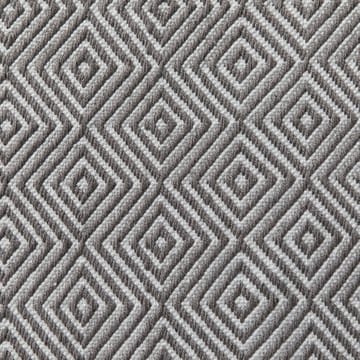 Tappeto Diamond 170x230 cm - Grigio - Formgatan