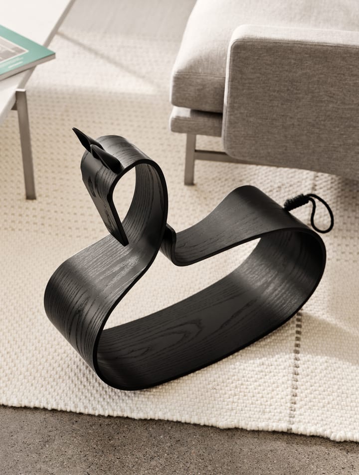 Cavallo a dondolo Rocking Horse, Frassino nero Fritz Hansen