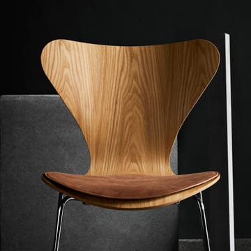 Cuscino per sedia Series 7 in pelle - Marrone - Fritz Hansen