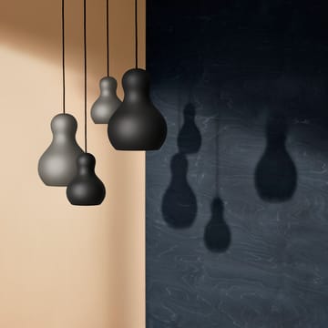 Lampada a sospensione Calabash P1 opaca - grey meteor - Fritz Hansen