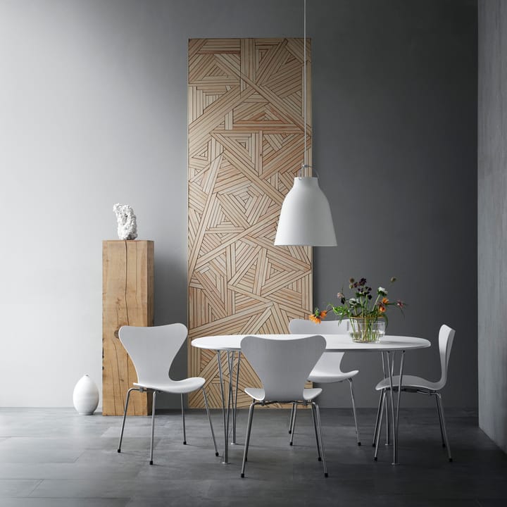 Lampada a sospensione Caravaggio P3, bianco Fritz Hansen