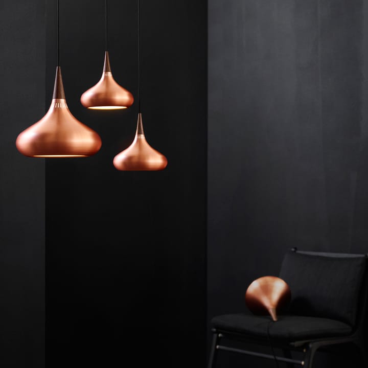 Lampada a sospensione Orient P1, Alluminio rivestito trasparente Fritz Hansen