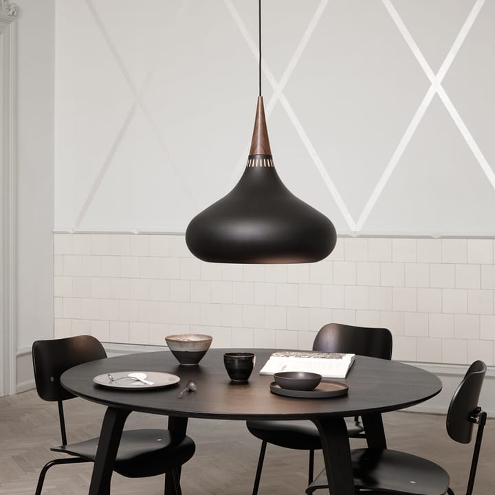 Lampada a sospensione Orient P1, Alluminio rivestito trasparente Fritz Hansen