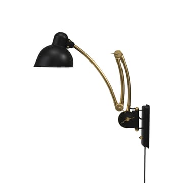 Lampada da parete Kaiser Idell 6559-W - Matt black-brass - Fritz Hansen