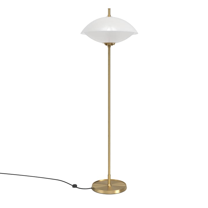 Lampada da terra Clam 128 cm - Opal-brass - Fritz Hansen