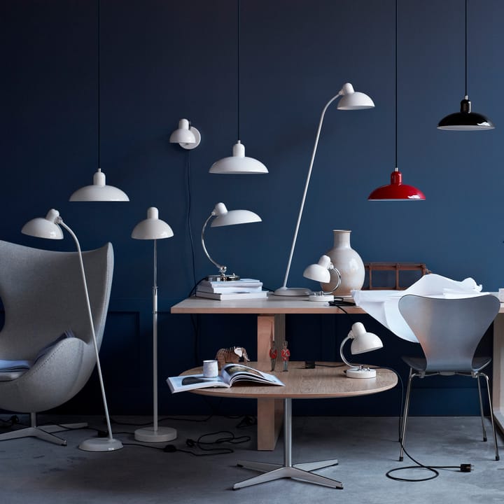 Lampadario Kaiser Idell 6631-P , Bianco Fritz Hansen