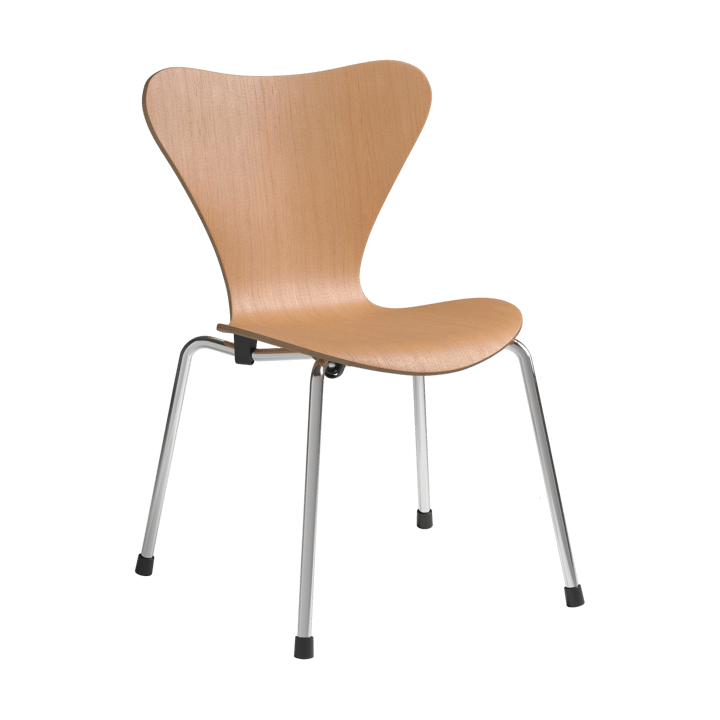 Sedia per bambini Series 7 3177 - Oregon pine-cromo - Fritz Hansen