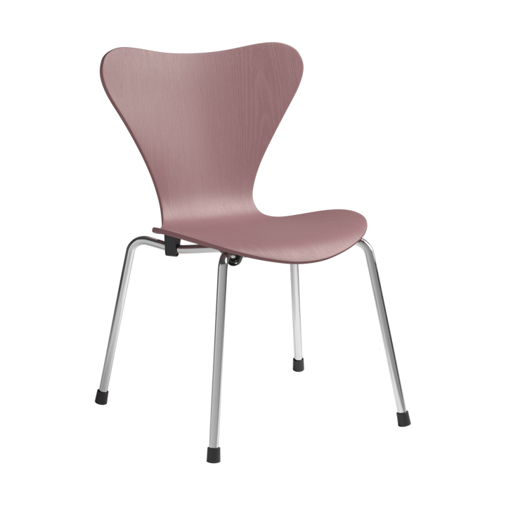 Sedia per bambini Series 7 3177 - Wild rose frassino verniciato-cromo - Fritz Hansen