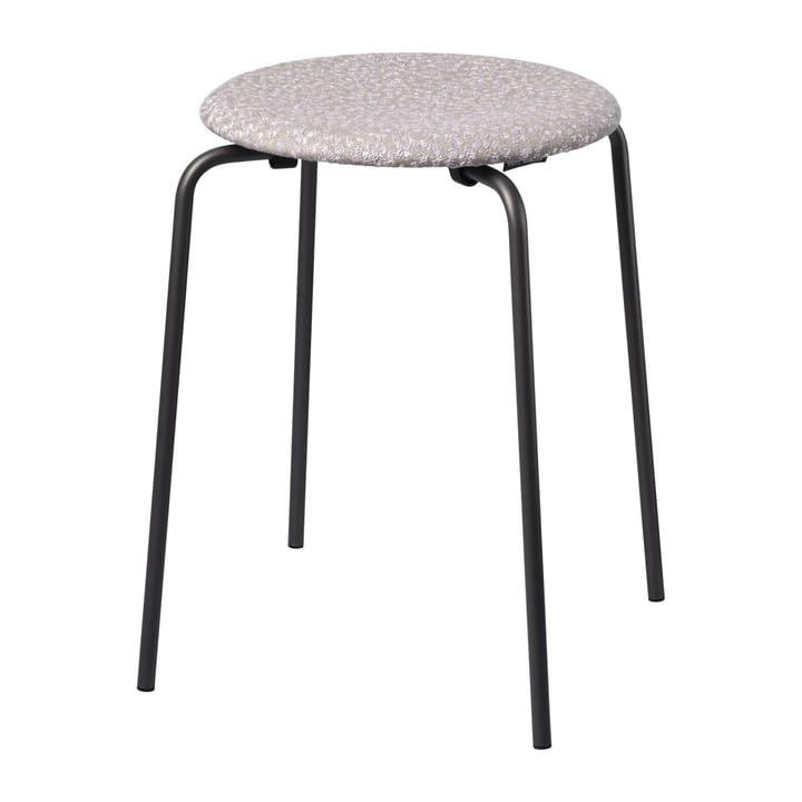 Sgabello Dot in tessuto - Grigio-beige-bianco - Fritz Hansen