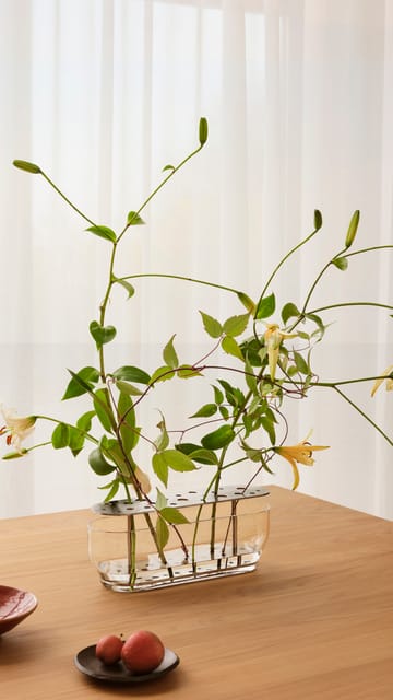 Vaso Ikebana acciaio inossidabile  - Lungo - Fritz Hansen