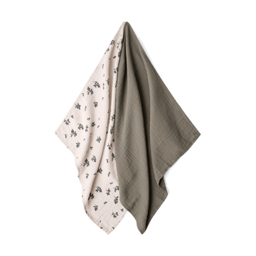 Coperta piccola Blueberry Muslin 2 pezzi - 60x60 cm - Garbo&Friends